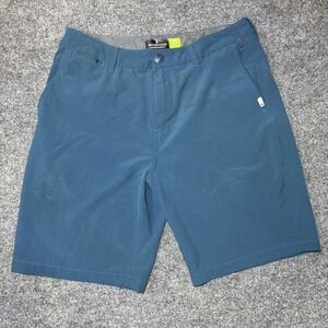 Quiksilver Amphibian Shorts Mens 32 Blue Stretch Water Repellant